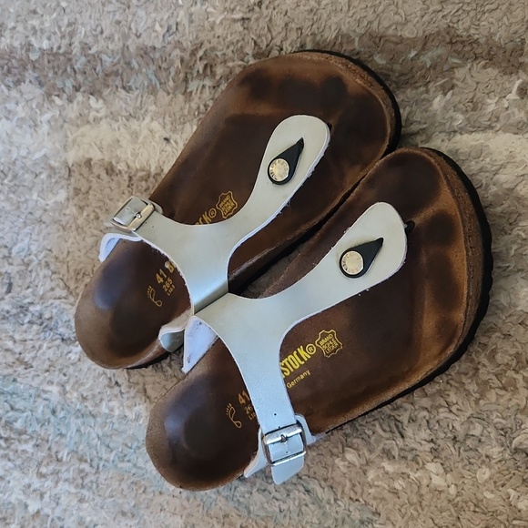 Birkenstock Shoes - Birkenstock silver/grey sandals